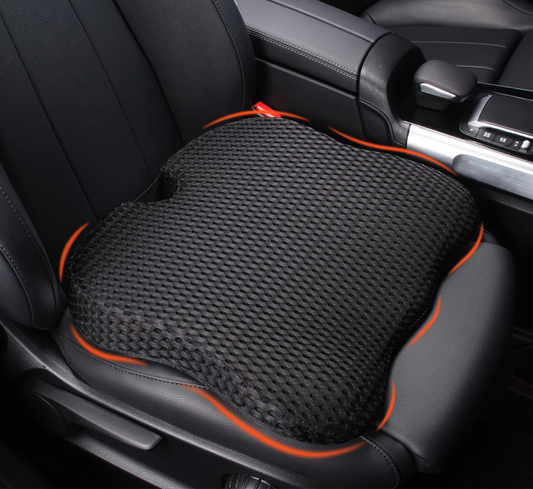 Lofty Aim Car Seat Cushion for Driver: Memory Foam Cushion for Comfortable Driving - Black